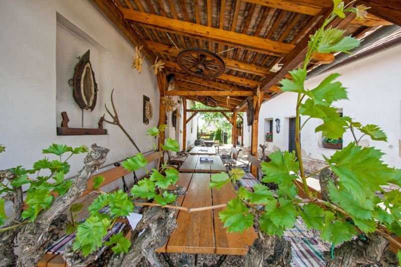 Vinařský dvůr na faře